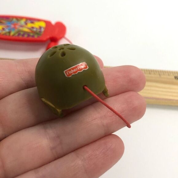 fisher price loving family doll house skateboard with attached helmet 2011 red - Picture 4 of 6